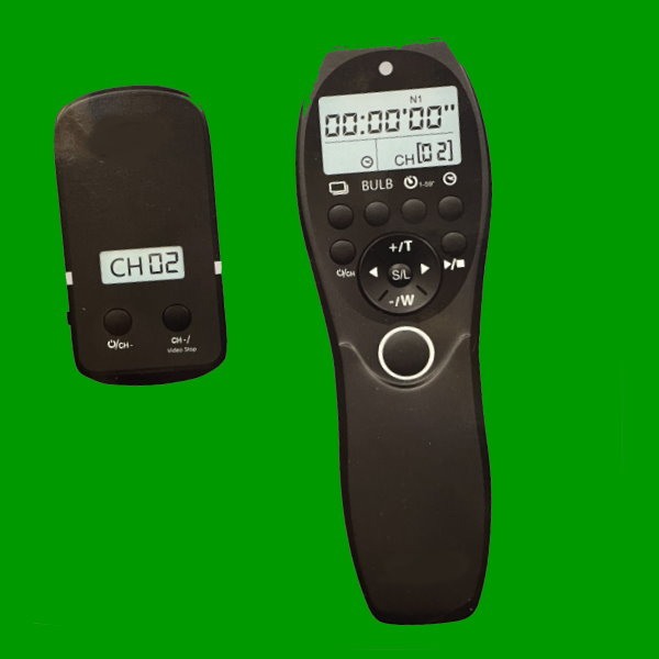 Funk-Fernbedienung mit Timer-Funktion f. Panasonic Lumix DMC-G70