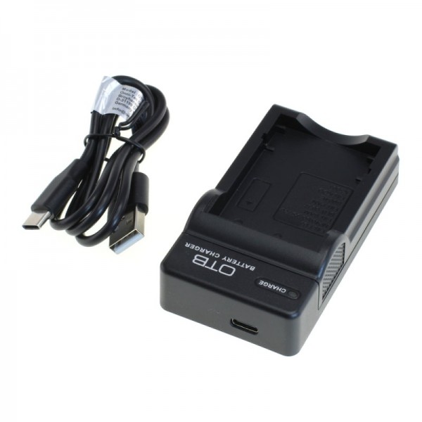 chargeur de batterie USB-C p. Canon Digital Ixus 860 IS