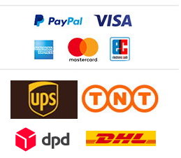 Logo ' PayPal  Visa Mastercard'