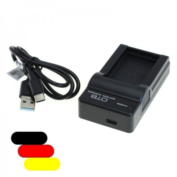 USB Akkuladegerät für Nikon Coolpix P1000