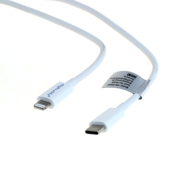 Chargeur secteur vers USB blanc pour iPhone 5 , iPhone 4 & 4S, iPhone  3GS/3G, iPod