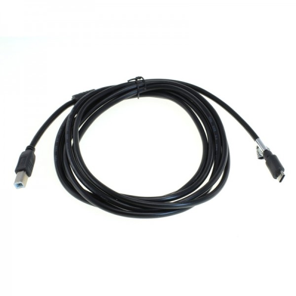 Datenkabel  USB-C  Stecker auf USB B  Stecker  3,0m
