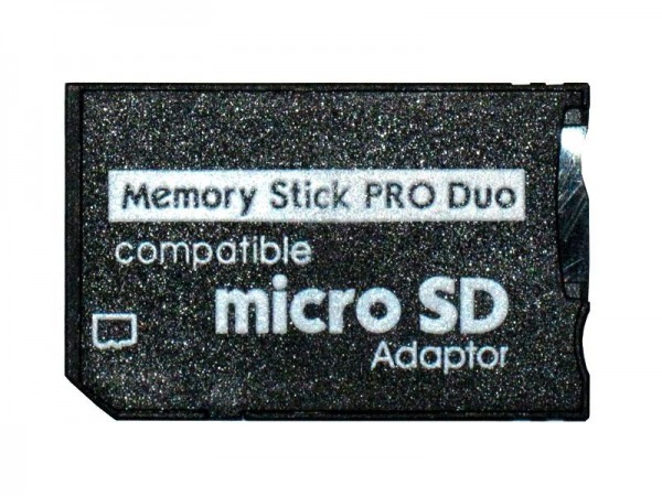 Memory Stick PRO  Adapter auf  Micro SD Speicherkarte