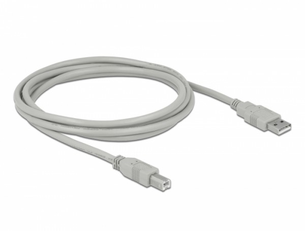 Datenkabel  USB-A  Stecker auf USB B  Stecker  1,8m