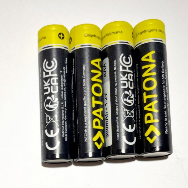 4x Akkus für Panasonic KX-TGU432